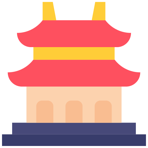 Icono de castillo Chino.