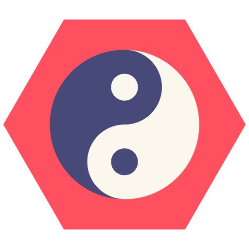 Icono del Ying y el Yang.